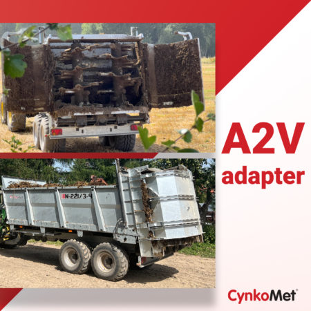 Adapter A2V dla rozrzutników CS Line